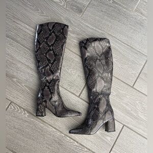 Marc Fisher Snake Print - Leather
